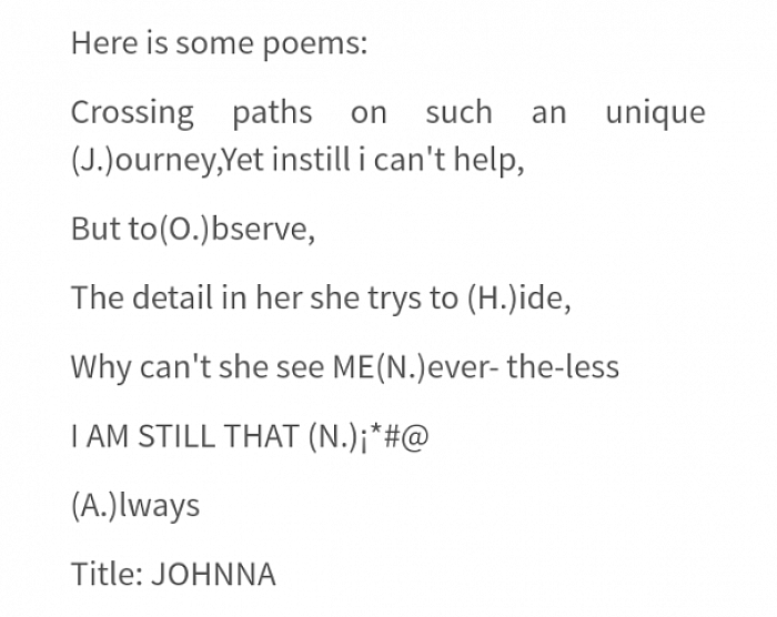 New poetry. March 27, 2020